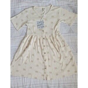 Kate Quinn Organic Cotton Thermal Short Sleeve‎ Sun Dress Girls 8Y NWT
